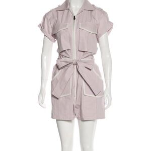 Bottega Veneta Rose Jumpsuit with Embroidered Details